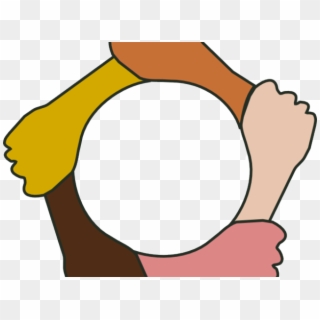 Hand Clipart Equality - Hands Circle Transparent Png