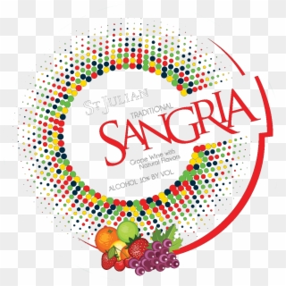 Sangria Logo Png - Circle Clipart