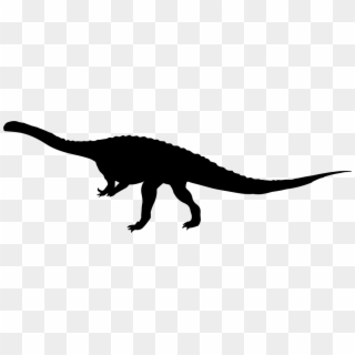 Massospondylus Dinosaur Silhouette Png - Lesothosaurus Clipart