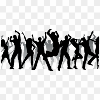 Group Dancing Silhouette Png - Transparent Dancers Silhouette Png Clipart