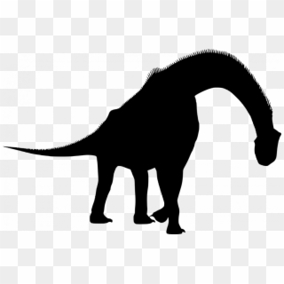 A Thing Of Beauty - Brachiosaurus Silhouette Clipart