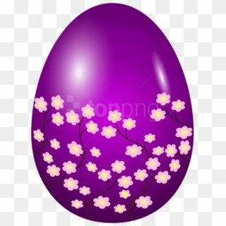 Free Png Download Easter Spring Egg Purple Png Images - Portable Network Graphics Clipart