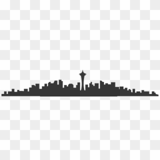 Copy Of Seattle Skyline - Silhouette Clipart