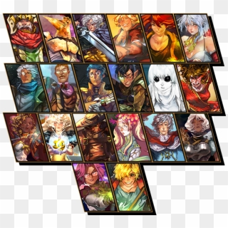 Roster T=1536014255 - Battlecon Characters Clipart
