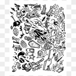 Doodles Monster High - Doodle Clipart