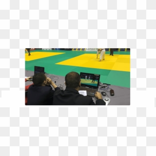 Dartfish Video Replay Is Fully Scalable, From 1 To - Judo Clipart