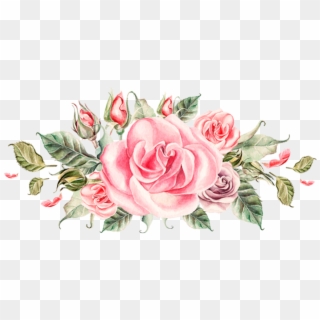 Bouquet Vector Rose Watercolor - Peony Flower Clip Art - Png Download