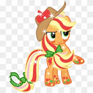 Temiisaj Images Rainbow Power Aj Hd Wallpaper And Background - My Little Pony Rainbow Power Applejack Clipart