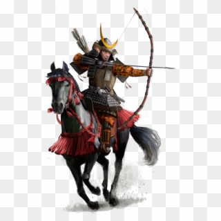 Jinete Samurai Arco - Jinete Samurai Clipart