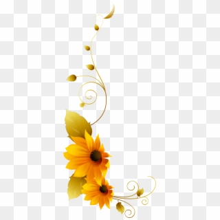 Sunflowers Png Vine - Black-eyed Susan Clipart