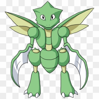 Now With Proper Scyther Forearms - Cartoon Clipart