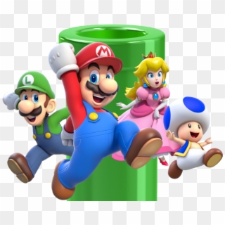 Super Mario 3d World - Mario Bros And Friends Png Clipart