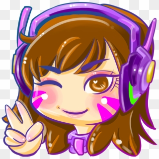 Transparent Emotes D Twitch - Overwatch Twitch Emotes Png Clipart