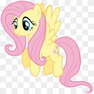 Fluttershy Is A Yellow Pegasus Pony And Is One Of The - Princess Cadence And Fluttershy Clipart