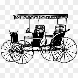 Carriage Surrey Wheel Wagon - Carriage Clipart