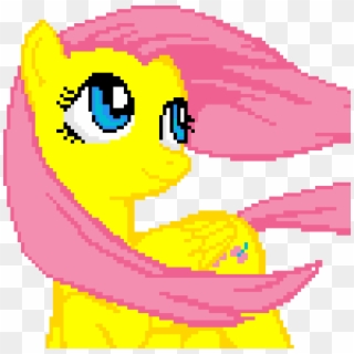 My Little Pony Fluttershy - Pixel Art Of Animals Clipart