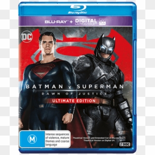 Blu-ray And Dvds - Batman V Superman Dawn Of Justice 2016 4k Clipart