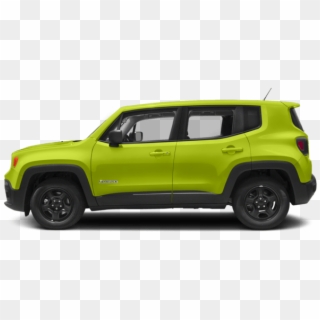 2018 Jeep Renegade Sideview - Jeep Renegade Side View Clipart