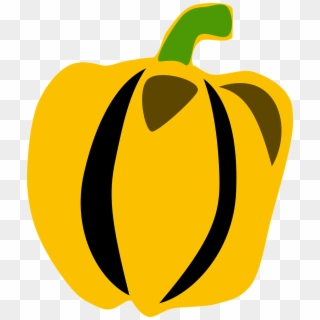 Bell Pepper Capsicum Yellow Png Image Clipart