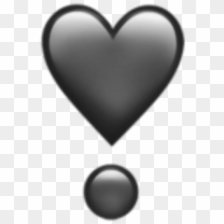 #heart #emojis #emoji #grey - Heart Emoji Png Clipart