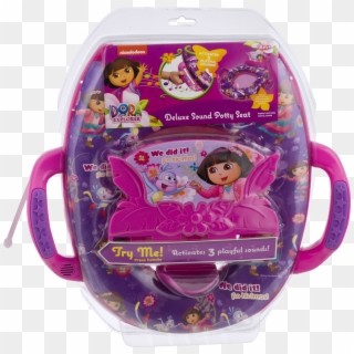 Nickelodeon Dora The Explorer Deluxe Sound Potty Seat, - Dora La Exploradora Clipart