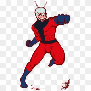 Antman - Art Trade - Cartoon Clipart - Large Size Png Image - PikPng