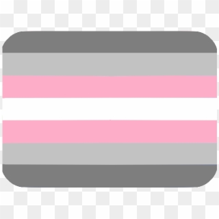 Demigirl Pride Flag - Discord Pride Emoji Clipart