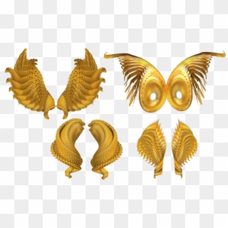 Golden Wings Free Png Image - Eagle Clipart