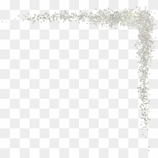 Silver Glitter Png Download - Ivory Clipart