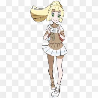 Both Hau And Lillie Return As Main Characters On Your - Pokemon Ultra Sun And Moon Lillie Clipart