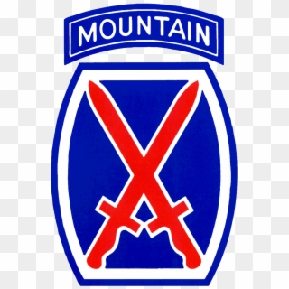 Please Use This 10th Mountain Division Logo - 10 Mountain Division Clipart