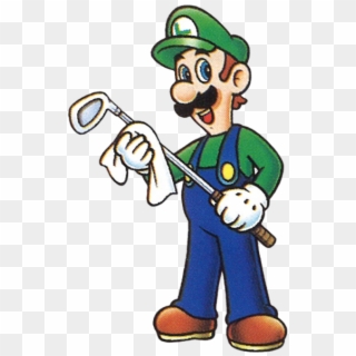 The Artwork Of Luigi, From 'mario Golf' On The Game - Cartoon Clipart