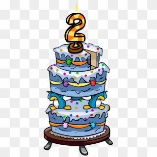 Image - 2nd Birthday Cake Png Clipart