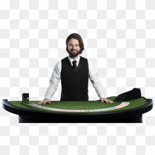 08 Dealer Male Commondrawbj Thumbnail - Poker Table Clipart