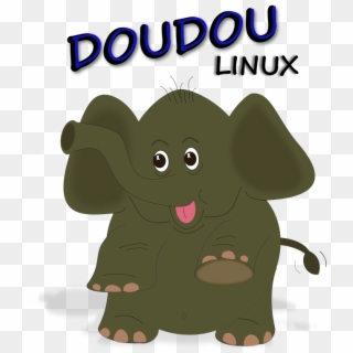 Doudou Linux Logo Contest Free Vector - Cartoon Clipart