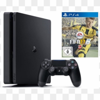 Playstation 4 ,sony,1tb,plus Fifa 17 ,controller,guarantee - بلايستيشن فيفا Png Clipart