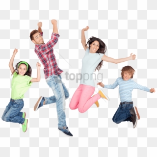 Free Png Children Jumping Png Png Image With Transparent - Kids Jumping Png Clipart