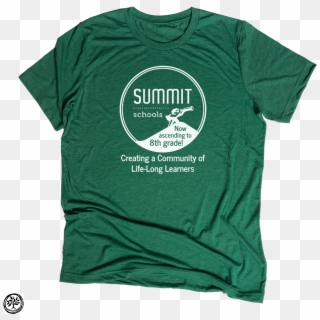 Summit Schools - Unisex Tee - Grass Green - T-shirt Clipart