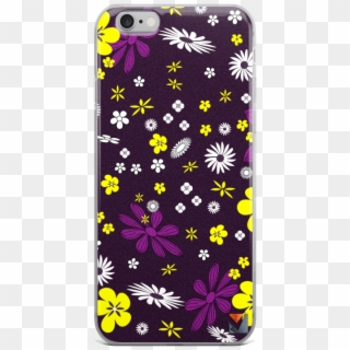 Purple Iphone Background - Pattern Floral Designs Clipart