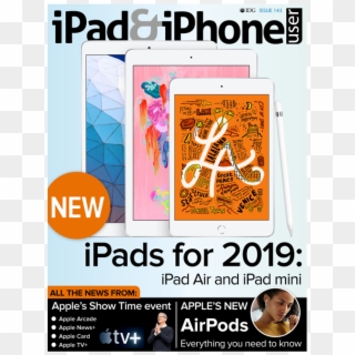 Ipad & Iphone User 143 Digital Edition - Ipad Air And Mini 2019 Clipart