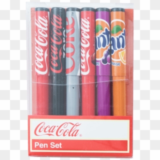 Coca-cola Fanta Pen Set - Coca Cola Clipart