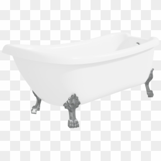 Kingham Traditional Slipper Style Freestanding Bath - Bathtub Clipart