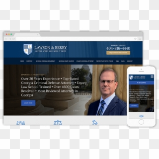 Start A New Website - Lawyers Website Clipart