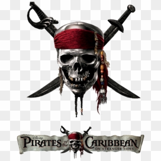 Png Freeuse Library Crossbones Clipart Caribbean Pirate - Pirates Of Caribbean Logo Transparent Png