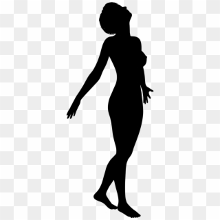 Black Female Silhouette Woman Png Image - Silhouette Of Woman Png Clipart