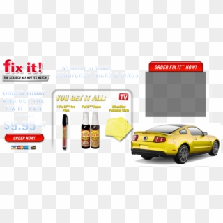 Fix It ™ Pro Pens - 2010 Ford Mustang V6 Clipart