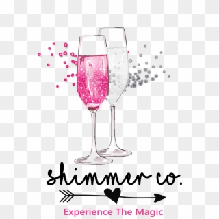 Shimmer Co Final - Champagne Stemware Clipart