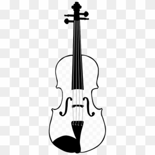 Drawn Violin Cello Bow - Violin Clip Art - Png Download
