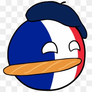Family Is French But Was Born In Muricuh - France Countryball Png Clipart