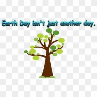 Earth Day Slogans Png Free Download - تصویرسازی درخت Clipart